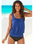 LASCANA Oversize-Tankini Miederverst&auml;rkung am Cup, Unterbrustgummi rundum,