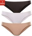 LASCANA Bikinislip aus hochwertiger Modal-Qualit&auml;t (3er-Pack)