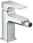 hansgrohe Bidetarmatur Metropol Bidetmischer mit Push-Open Ablaufgarnitur