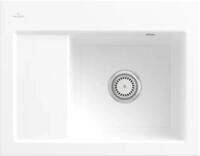 Villeroy & Boch K&uuml;chensp&uuml;le 3313 01 R1, Rechteckig, 65/22 cm, Subway Compact...
