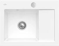 Villeroy & Boch K&uuml;chensp&uuml;le 3312 02 R1, Rechteckig, 65/22 cm, Subway Compact...