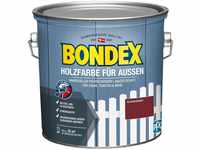 Bondex Wetterschutzfarbe Holzfarbe für Außen, 2,5 oder 7,5 l, Langzeitschutz,