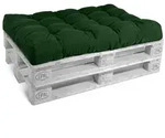 Beautissu Palettenkissen Sitzkissen Palettenkissen Outdoor Eco Style, 120x80cm,