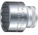 Stahlwille Stecknuss, Steckschl&uuml;ssel-Einsatz 3/8" 12-kant 24 mm | 42 mm