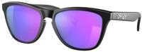 Oakley Sonnenbrille Frogskins (Glasfarbe: Prizm violet) matt schwarz/violett 9013H6