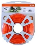 STIHL Trimmerfaden M&auml;hfaden quadr. &Oslash; 2,4 mm, 83 m L&auml;nge, 2,4 mm...