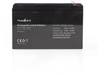 Nedis BALA720012V Bleiakkus (1 St), Wartungsfrei, stabile Leistung, zuverl&auml;ssige