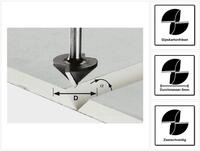 FESTOOL Abrundfr&auml;ser Gipskartonfr&auml;ser HW S8 D32/90&deg; 32 mm Durchmesser 8 mm...