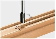 FESTOOL Fr&auml;se Festool Nutfr&auml;ser HW Schaft 12 mm HW S12 D12/40
