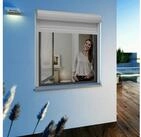 Windhager Insektenschutz-Fensterrahmen Ultra Flat, Fliegengitter mit Rahmen,