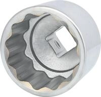 KS Tools Stecknuss, 1" 12-kant, kurz, 67 mm
