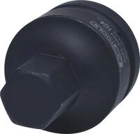 KS Tools Steckn&uuml;sse 1" Kraft-Bit-Stecknuss Innensechskant, kurz, 24 mm...
