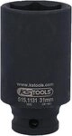 KS Tools Steckn&uuml;sse 1/2" Sechskant-Kraft-Stecknuss, lang, 31mm (515.1131)