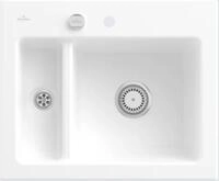Villeroy & Boch K&uuml;chensp&uuml;le 6780 02 RW, Rechteckig, 62/22.5 cm, Subway Serie