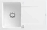 Villeroy & Boch K&uuml;chensp&uuml;le 3334 02 RW, Rechteckig, 80/22 cm, TitanCeram,...