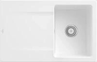 Villeroy & Boch K&uuml;chensp&uuml;le 3334 01 RW, Rechteckig, 80/22 cm, TitanCeram,...
