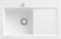 Villeroy & Boch K&uuml;chensp&uuml;le 6772 02 RW, Rechteckig, 78/22 cm, Subway Serie,...
