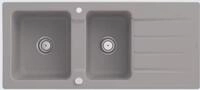 Villeroy & Boch K&uuml;chensp&uuml;le 3380 02 KD, Rechteckig, 116/22 cm, Reversibel, 2...
