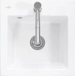 Villeroy & Boch K&uuml;chensp&uuml;le 3315 01 RW, Rechteckig, 52.5/22 cm, Subway Serie,