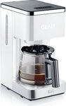 Graef Filterkaffeemaschine FK 401, 1,25l Kaffeekanne, Papierfilter 1x4, mit