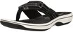 Clarks Brinkley Sea Zehentrenner mit profilierter TPR-Laufsohle