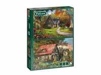 Jumbo Spiele Puzzle 11294 Dominic Davison The Woodland Cottage, 1000 Puzzleteile