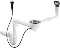 hansgrohe Einbausp&uuml;le hansgrohe D16-11 Automatische Ab- und &Uuml;berlaufgarnitur...