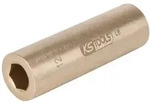 KS Tools Stecknuss BRONZEplus, 1/2" 6-kant lang 15 mm | 77 mm