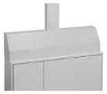 Hager Kabelkanal Hager Kabelrangierkanal B1300,RAL9010 FZ445N