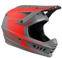 IXS Fahrradhelm iXS XACT Evo Fullface MTB-Helm Red Graphite, Gr&ouml;&szlig;e M/L 57-59 cm,