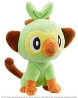 Jazwares Pl&uuml;schfigur Pokemon Grookey Pl&uuml;schtier 20cm