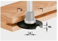 FESTOOL Fr&auml;ser-Set Festool Scheibennutfr&auml;ser HW D40 x 3,5 mm (ohne Spindel und