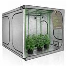 HIGHWERK Gew&auml;chshaus Grow Tent 200 x 200 x 200 cm grau/schwarz Pflanzenzucht...
