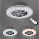 Reality Leuchten LED Deckenleuchte Harstad Deckenventilator, Timerfunktion,