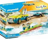 Playmobil&reg; Spiel PLAYMOBIL Family Fun Strandauto mit Kanuanh&auml;nger (70436)