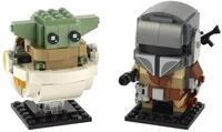 LEGO&reg; LEGO 75317 BrickHeadz Der Mandalorianer&trade; und das Kind Spielbausteine,...