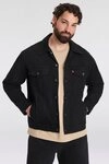 Levi's&reg; Plus Jeansjacke BIG TRUCKER mit Knopfleiste und Brusttaschen