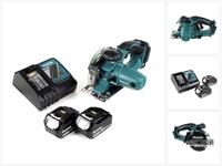 Makita Akku-Handkreiss&auml;ge DCS 552 RM 18 V Akku Metall Handkreiss&auml;ge 136 mm + 2x 4,0