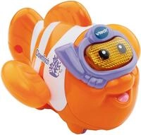 Vtech&reg; Motorikw&uuml;rfel Vtech Baby - TUT Badewelt - Clownfisch, orange/wei&szlig;,