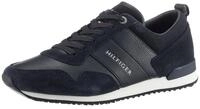 Tommy Hilfiger ICONIC LEATHER SUEDE MIX RUNNER Sneaker, Freizeitschuh,...
