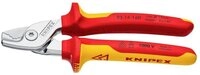 Knipex Kabelschere Kabelschere mit Stufenschnitt isoliert 95 16 160