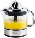 bestron Zitruspresse ACJ350, 40 W, 700 ml mit 2 Presskegeln & Frischhaltedeckel