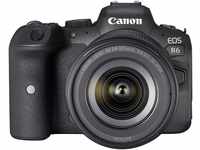 Canon EOS R6 Gehäuse + RF 24-105mm F4-7.1 IS STM Systemkamera (RF 24-105mm...