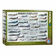 EUROGRAPHICS Puzzle Puzzle Modernes Kampfflugzeug 1000 Teile, Puzzleteile