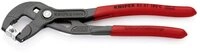 Knipex Schlauchklemmenzange Schlauchschellenzange f&uuml;r Click-Schellen 180 mm 85...