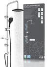 Eisl Brausegarnitur Duschtraum, H&ouml;he 101 cm, 3 Strahlart(en), Duschset mit Kopf- und