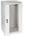 HMF Serverschrank 63312-07 Serverschrank 10 Zoll, 12 HE, Netzwerkschrank,