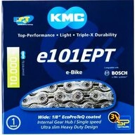KMC Fahrradkette KMC Kette e101 EPT Nabenschaltung 1/2 x 1/8", breit, 112...