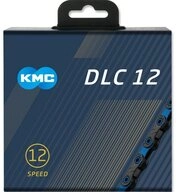 KMC Fahrradkette KMC Kette DLC12 12-fach, 126 Glieder, schwarz/blau, Box