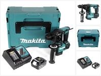 Makita Akku-Bohrhammer DHR 171 RG1J Akku Bohrhammer 18V 1,2J Brushless SDS Plus...